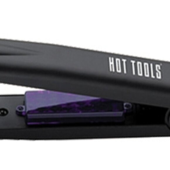 Hot Tools Pro Ceramic Ti Tourmaline 1" Flat Straightening Iron #1188 Styling $60 - Picture 5 of 6